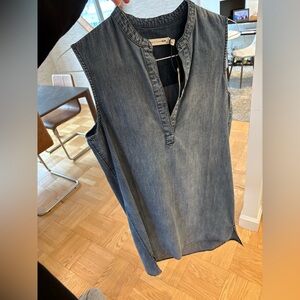 rag & bone Blue Jeans Classic Denim Dress (Barcelona Dress)